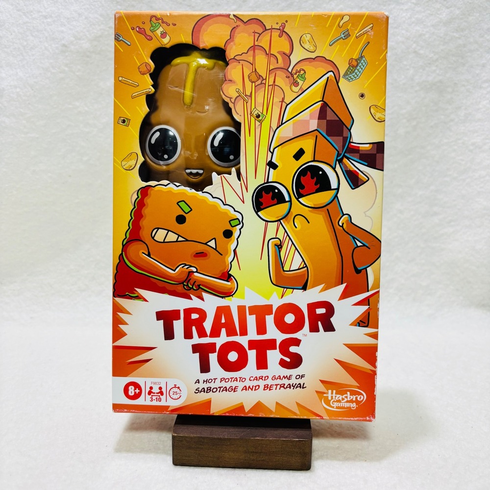 Hasbro Gaming Traitor Tots Hot Potato Card Game Sabotage and Betrayal F9832